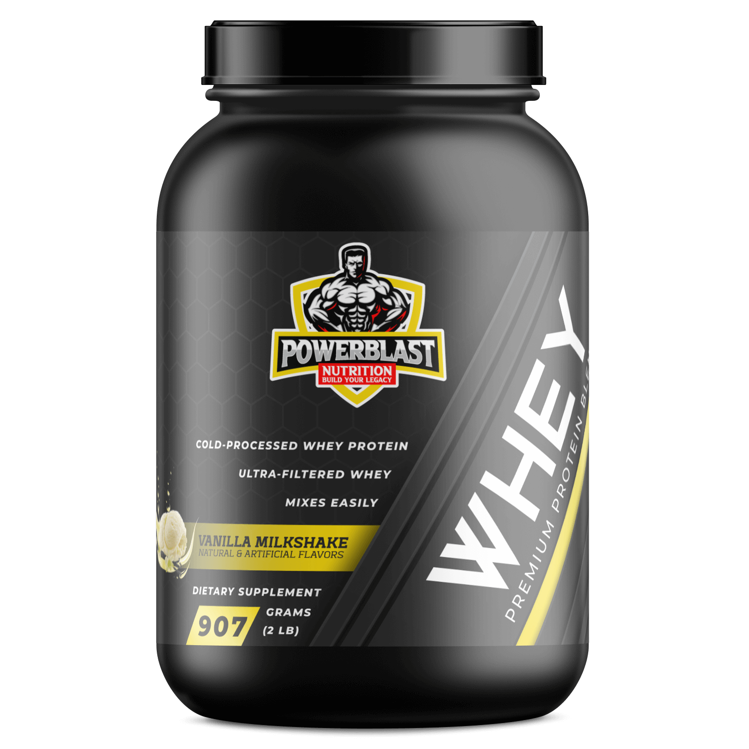 Whey ARMOR 2LB Vanilla - PowerBlast Inc